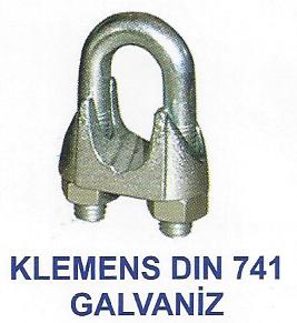 HALAT KELEPCESI DIN 741 GALVENIZ 10 MM